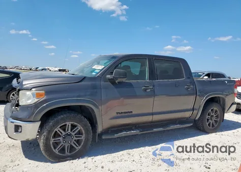 2017 Toyota Tundra Crewmax Sr5 из США, поврежденный, VIN 5TFEM5F12HX119436